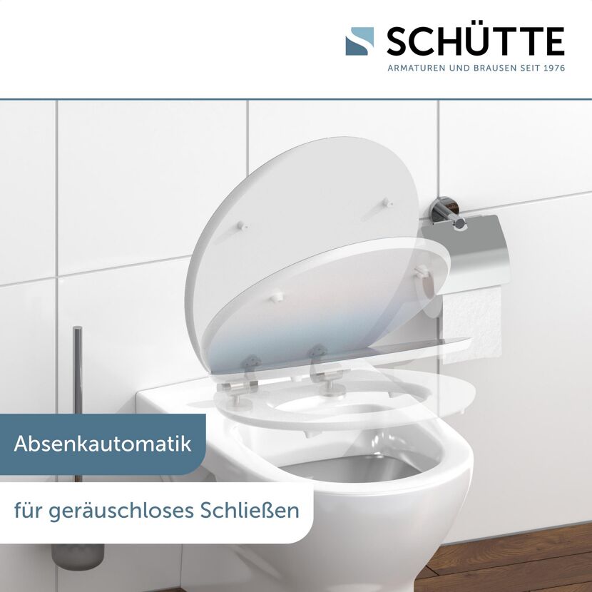 WC-Sitz mit Absenkautomatik