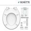 Schütte WC-Sitz HIGH GLOSS mit Absenkautomatik und Montageanleitung