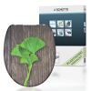 WC-Sitz 'Ginkgo and Wood' mit Absenkautomatik Duroplast