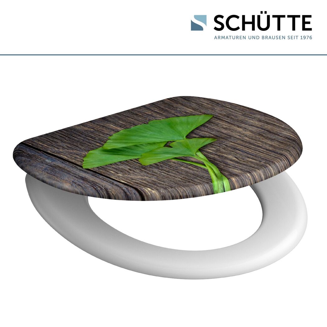 WC-Sitz Duroplast Ginkgo & Wood