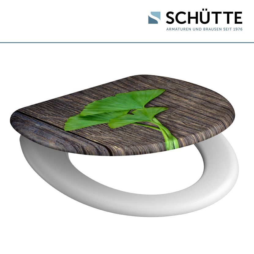 WC-Sitz Duroplast Ginkgo & Wood