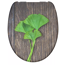 WC-Sitz 'Ginkgo and Wood' mit Absenkautomatik Duroplast