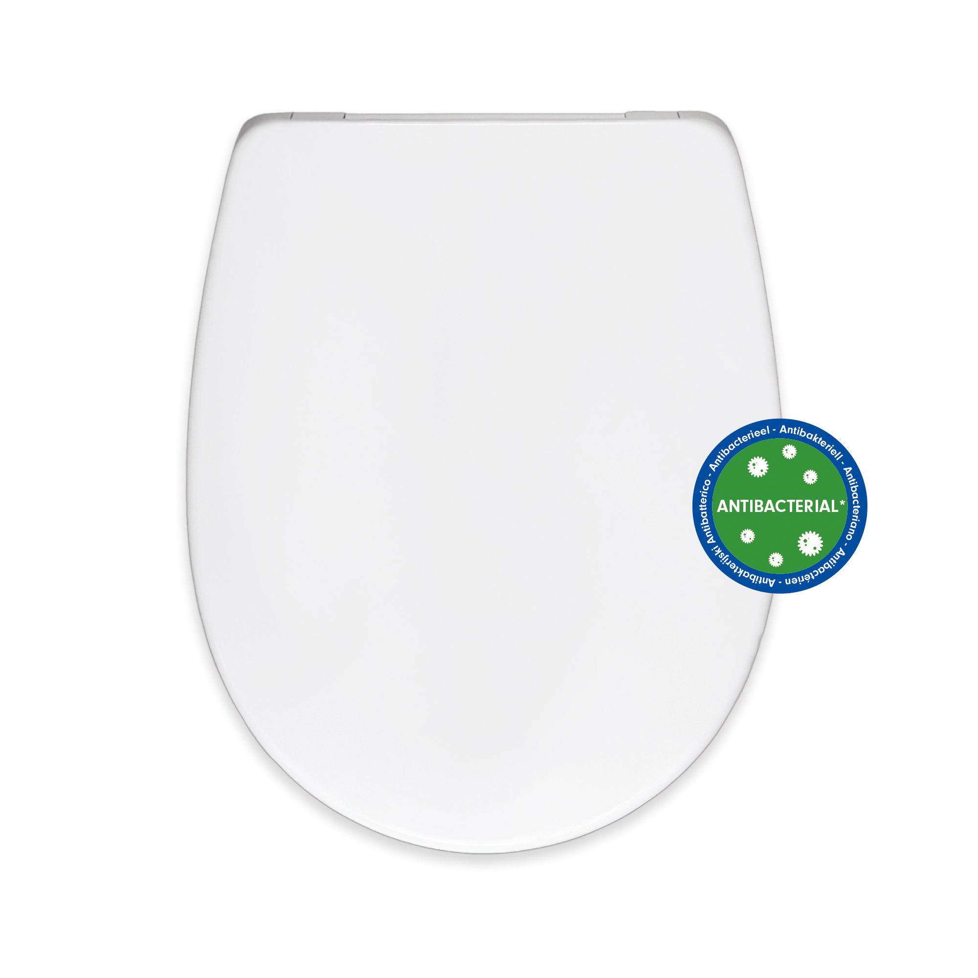 WC-Sitz 'Click&Clean' mit Absenkautomatik weiß Duroplast