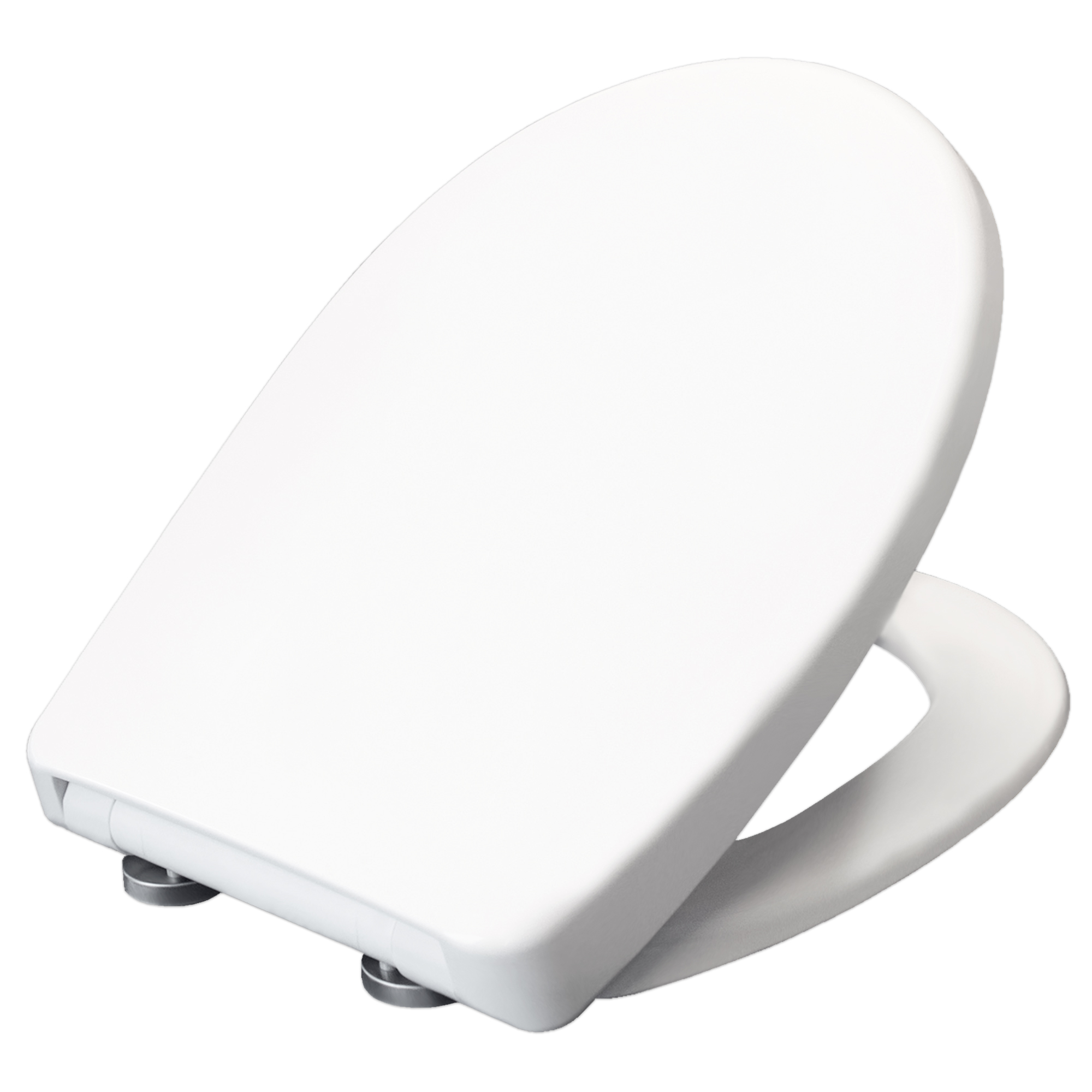WC-Sitz 'Click&Clean' mit Absenkautomatik weiß Duroplast