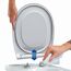 WC-Sitz 'Click&Clean Silent' mit Absenkautomatik weiß
