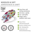 WC-Sitz 'Full Bloom' mehrfarbig Duroplast Absenkautomatik
