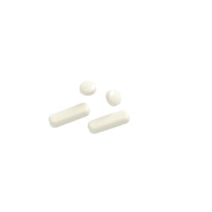 Puffer-Set für WC-Sitze weiß 4-teilig
