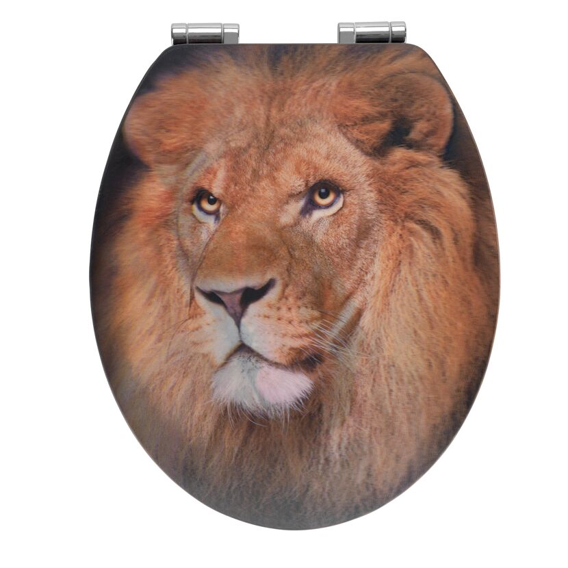 WC-Sitz 'Lion' mit Absenkautomatik Holzkern
