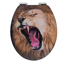 Verkleinertes Bild von WC-Sitz 'Lion' mehrfarbig MDF 3D-Effekt, mit Absenkautomatik