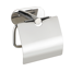 Verkleinertes Bild von Toilettenpapierhalter 'Turbo-Loc Orea Shine' Edelstahl glänzend, mit Deckel