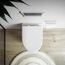 WC-Sitz 'Sindia' mit Absenkautomatik weiß Duroplast