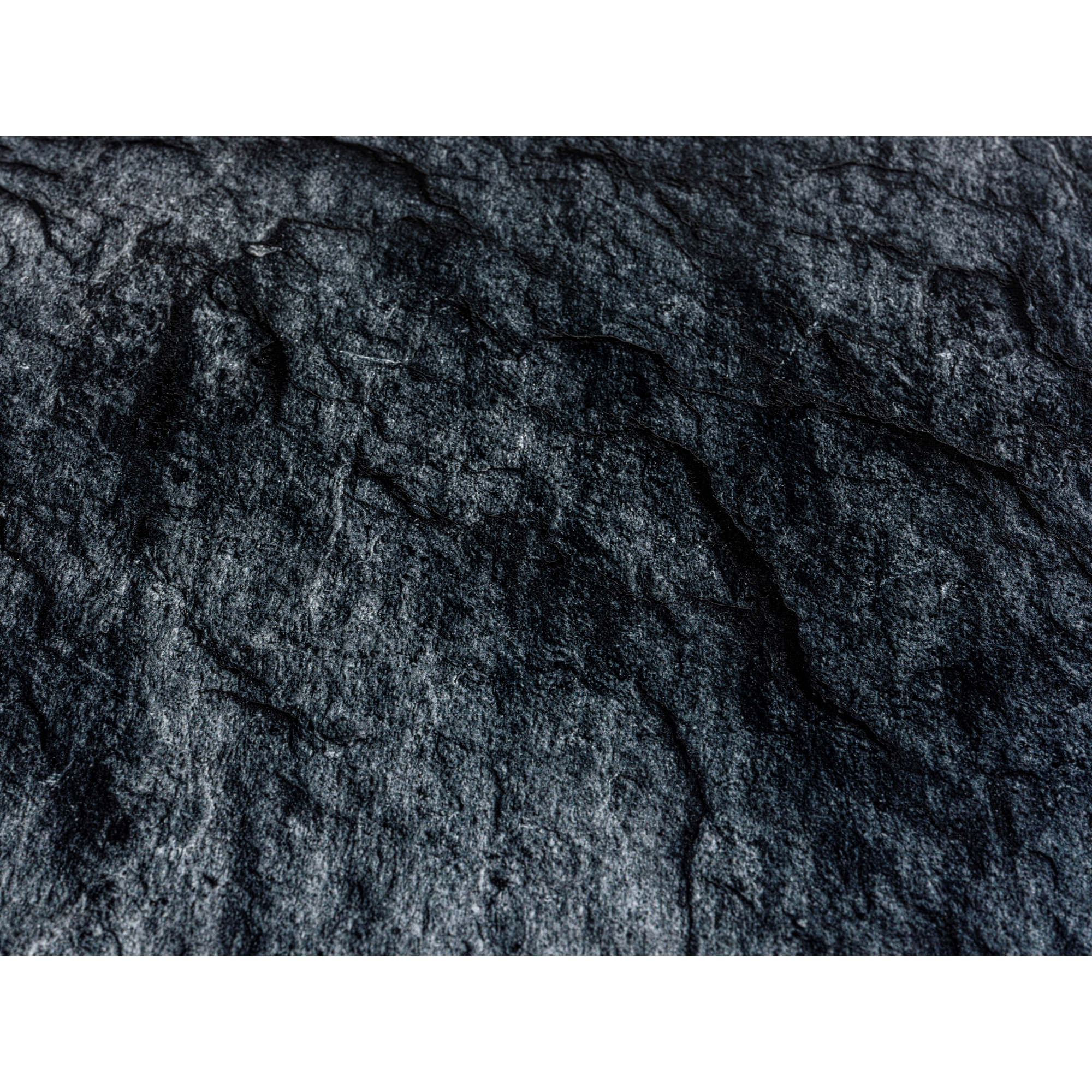 WC-Sitz 'Slate Rock' anthrazit Duroplast Reliefoberfläche, mit Absenkautomatik