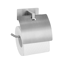 Verkleinertes Bild von Toilettenpapierhalter 'Turbo-Loc Genova' Edelstahl matt, mit Deckel