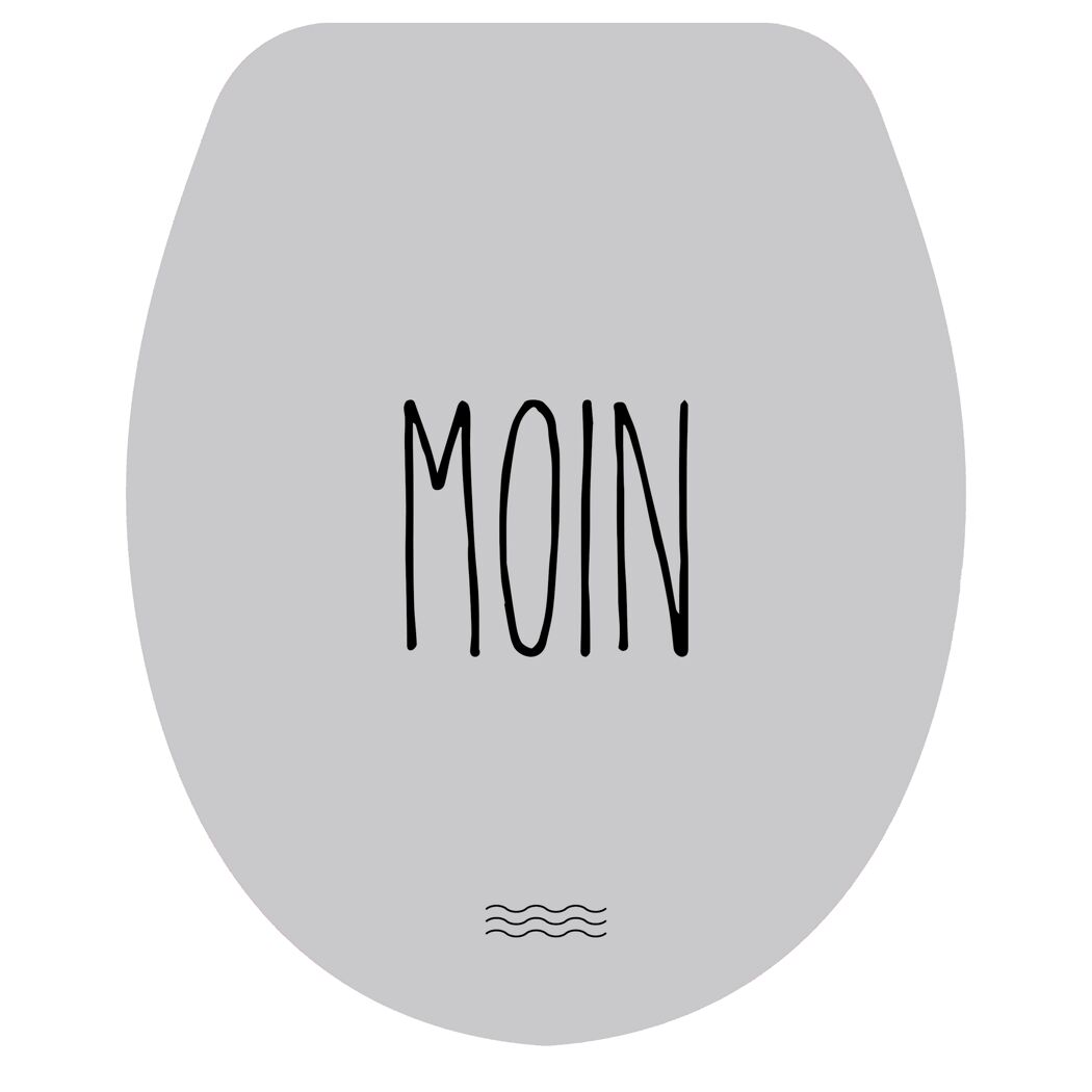 WC-Sitz Moin mit Wellen