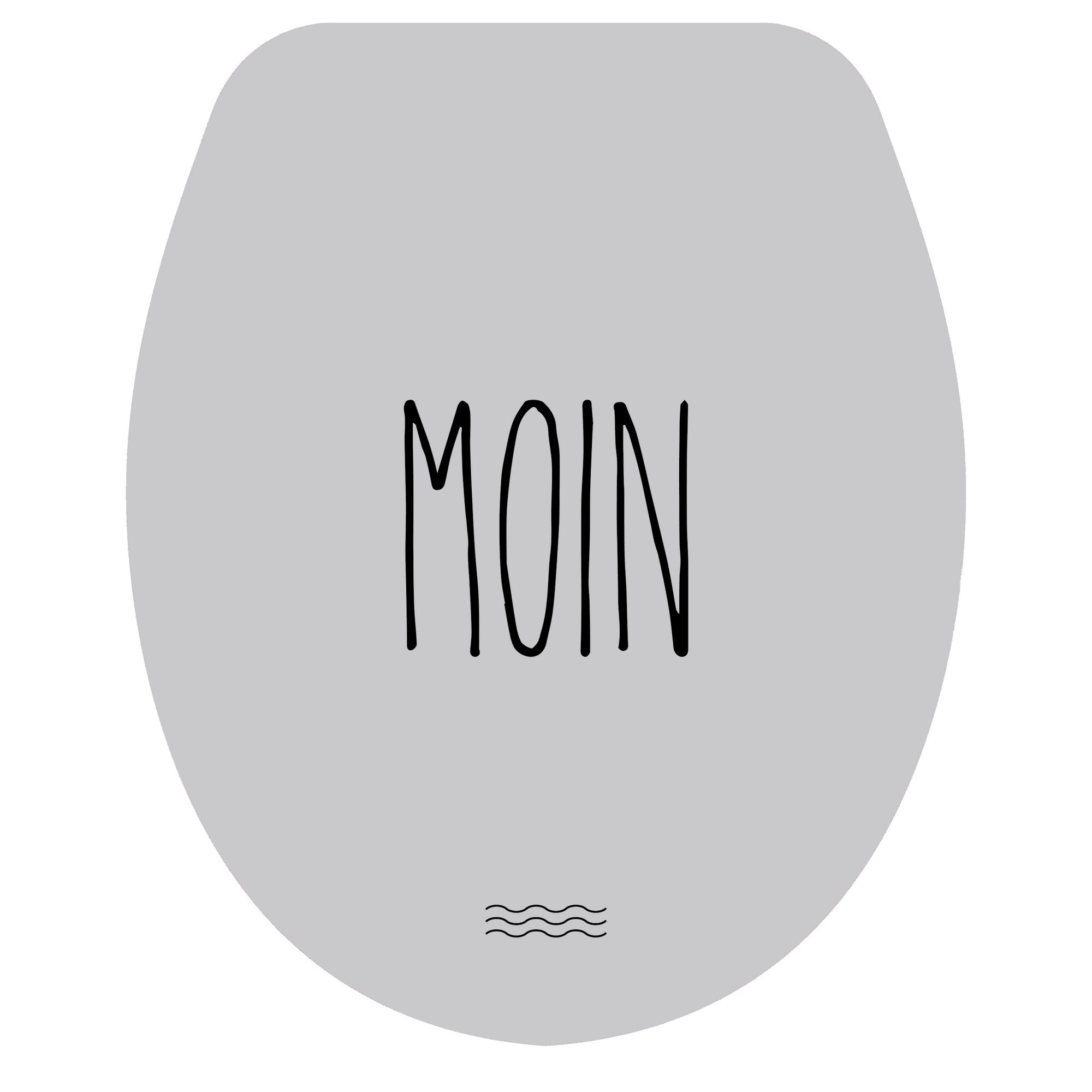 WC-Sitz Moin mit Wellen