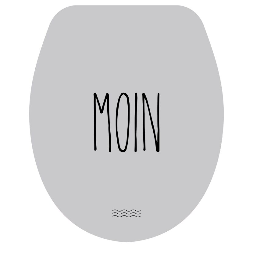 WC-Sitz Moin mit Wellen
