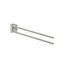 Schwenkbarer Handtuchalter Vent, nickel