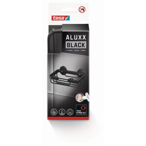 Seifenkorb 'Aluxx Black' mattschwarz 13,5 x 4,7 x 9,5 cm