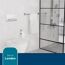 Modernes Badezimmer mit Handtuchstange London
