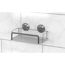 Duschkorb 'Lund' silbern Stahl verchromt 25,6 x 10,7 x 14,9 cm