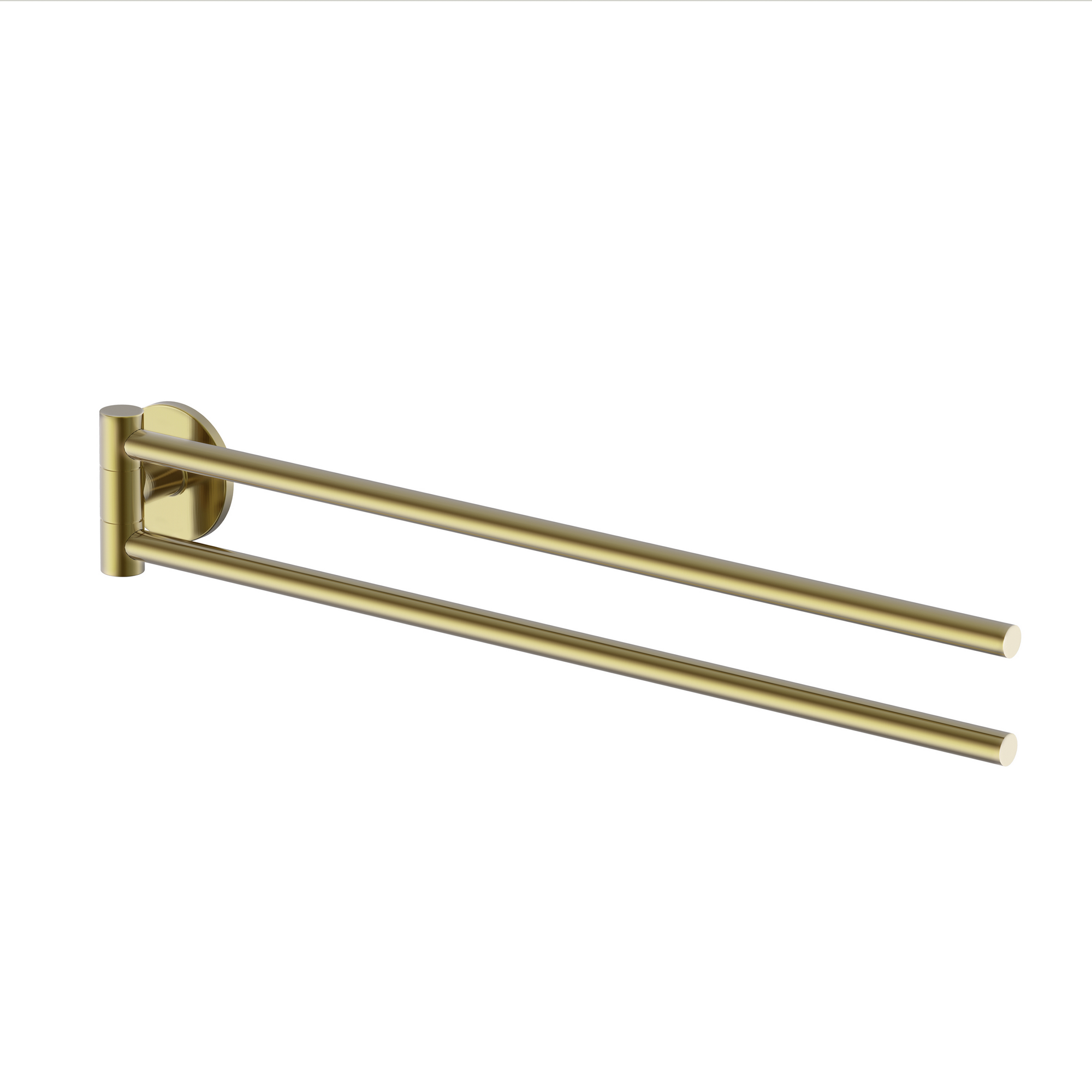 Handtuchhalter 'Juna' matt gold 40 cm schwenkbar