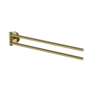 Handtuchhalter 'Juna' matt gold 40 cm schwenkbar