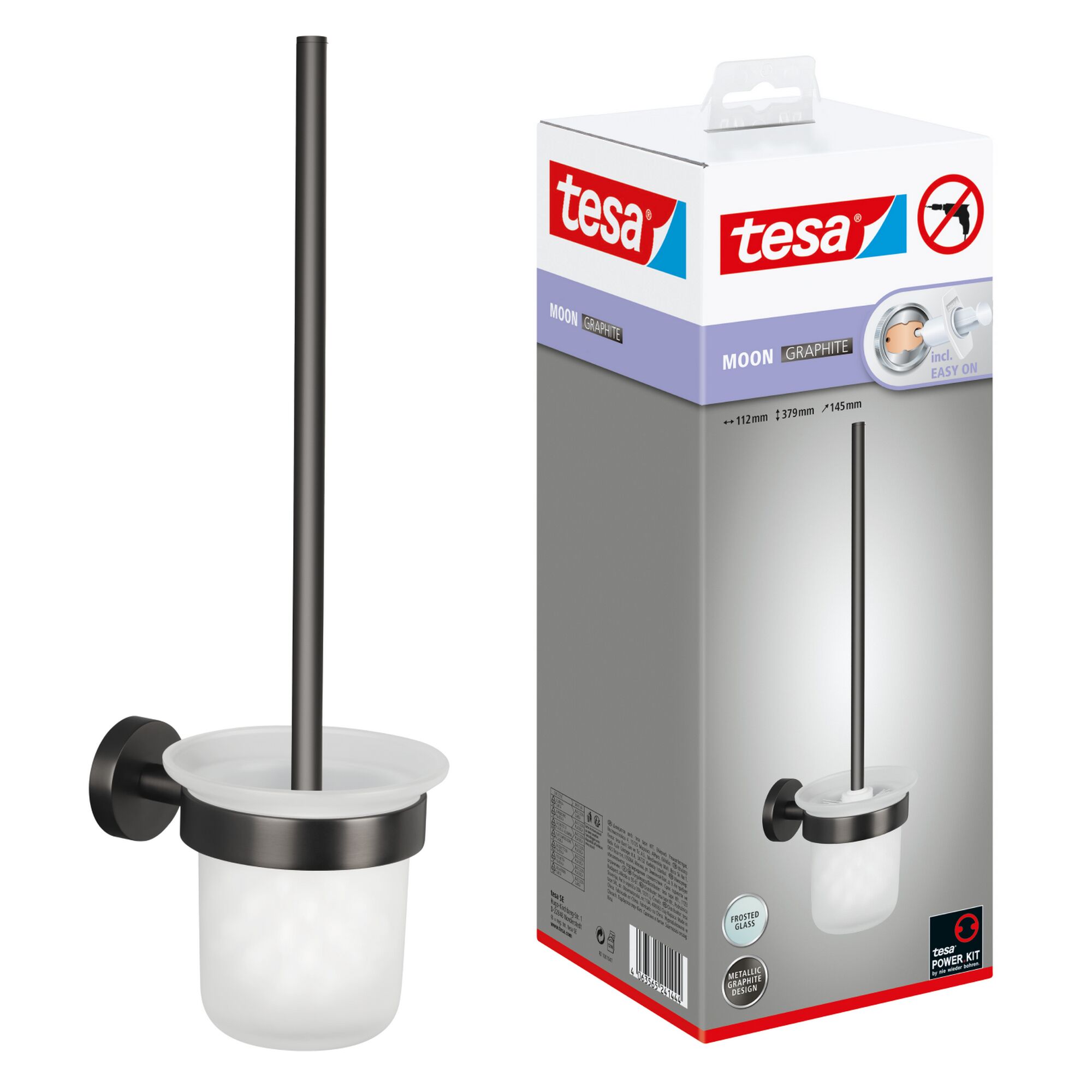 WC-Bürste mit Halterung