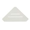 Duschablage 'Malmö' 32,5 x 4,3 x 18,3 cm Aluminium weiß