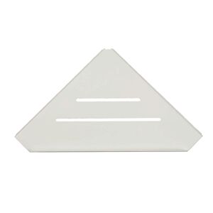Duschablage 'Malmö' 32,5 x 4,3 x 18,3 cm Aluminium weiß