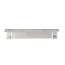 Duschablage 'Lund' 28 x 6,3 x 9,7 cm Aluminium chromfarben