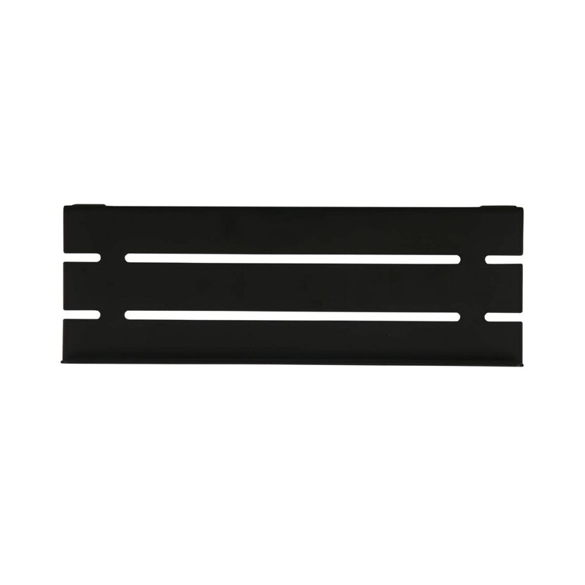 Duschablage 'Pori' 28 x 6,3 x 9,7 cm Aluminium schwarz
