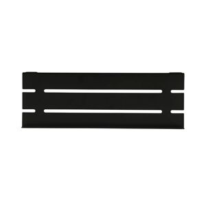 Duschablage 'Pori' 28 x 6,3 x 9,7 cm Aluminium schwarz