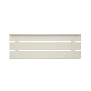 Duschablage 'Malmö' 28 x 6,3 x 9,7 cm Aluminium weiß