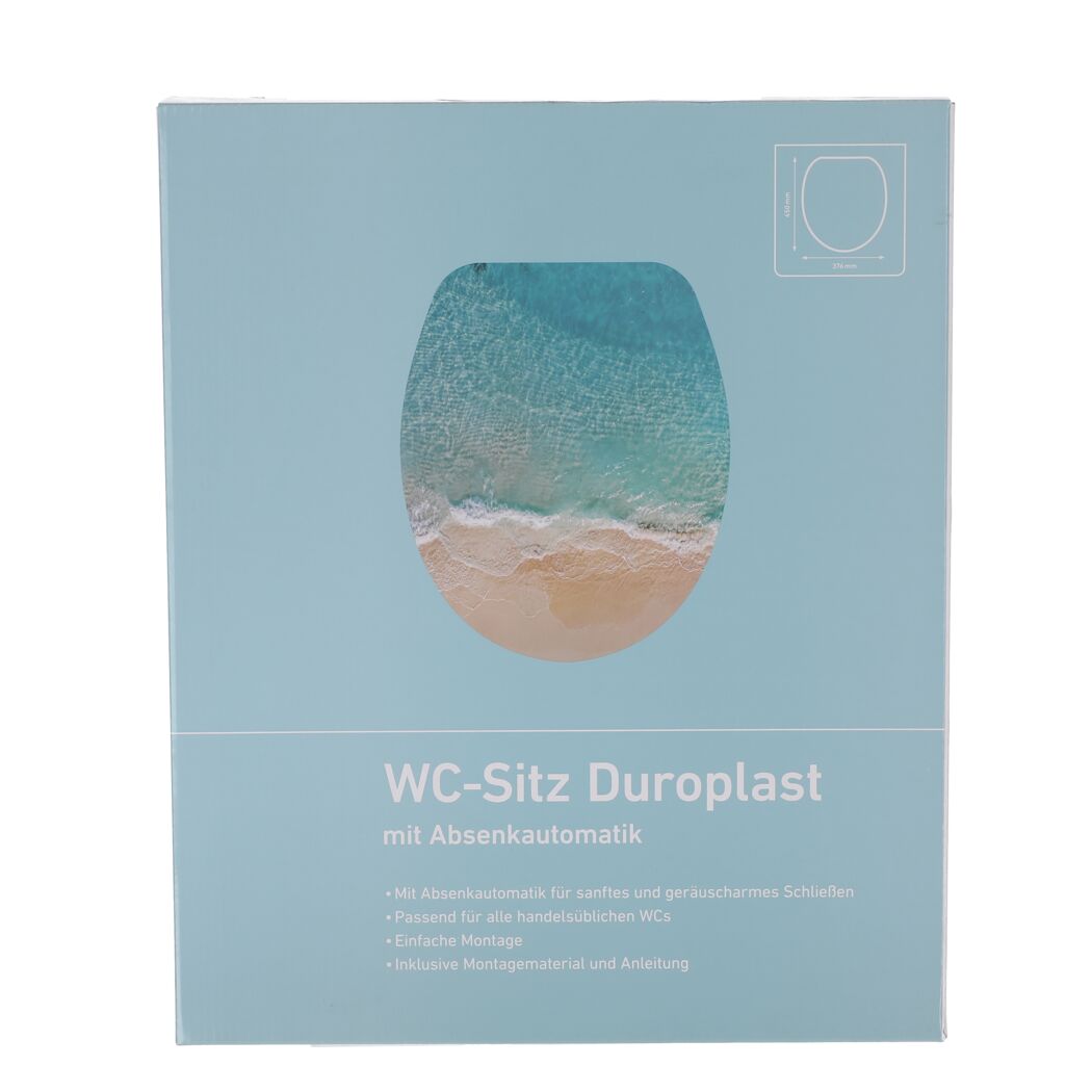 WC-Sitz 'Beach' mit Absenkautomatik Duroplast
