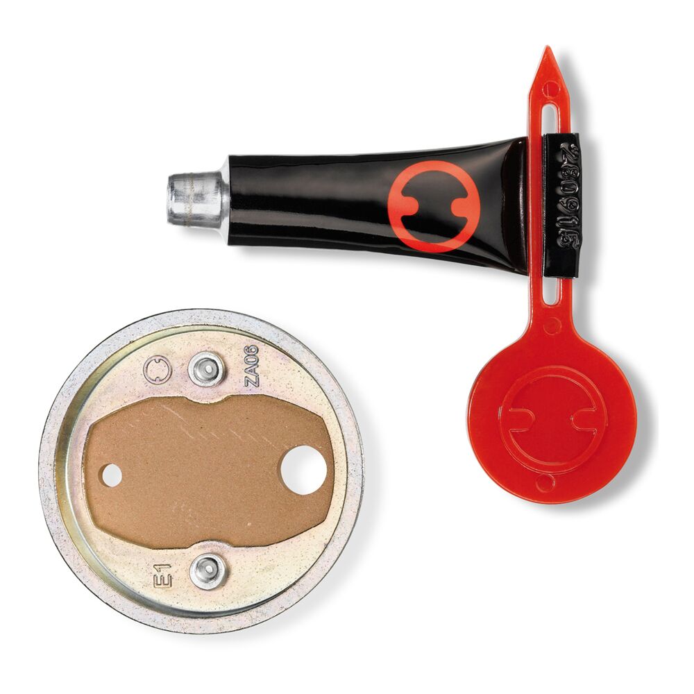 Befestigungskit mit Klebstofftube