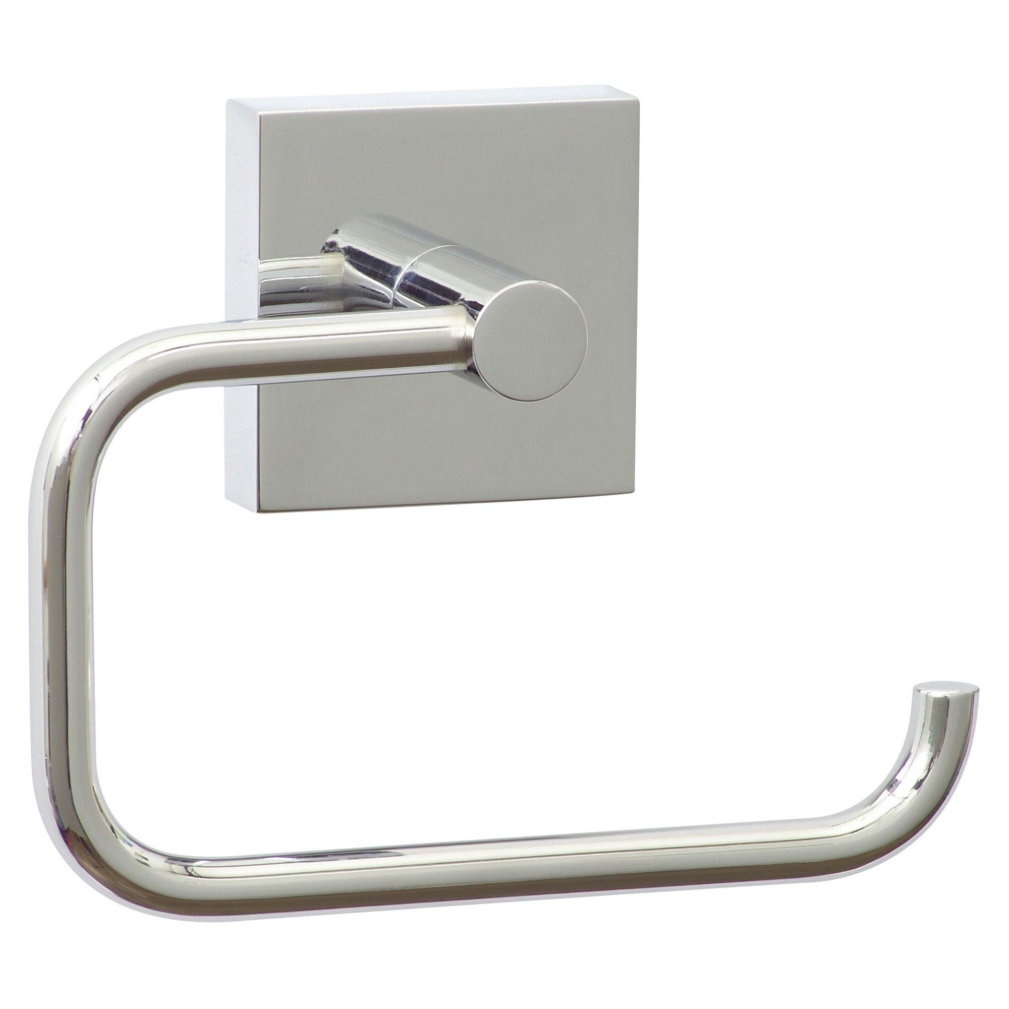 Chromfarbener WC-Rollenhalter ekkro