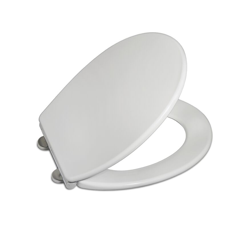 Weißer WC-Sitz Monaco