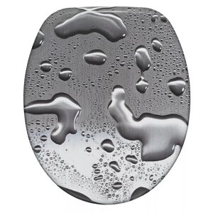 WC-Sitz 'Grey Steel', grau