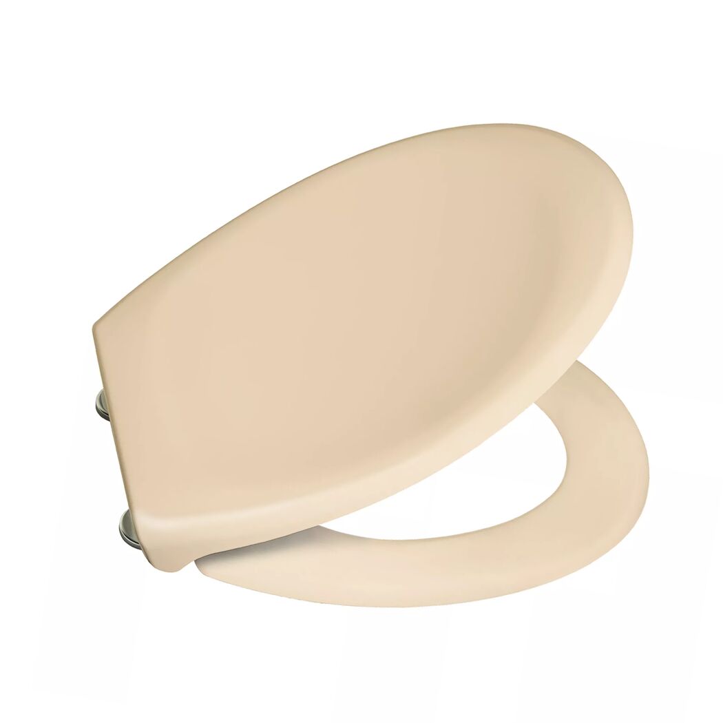 WC-Sitz 'Tulsa' mit Absenkautomatik beige Duroplast