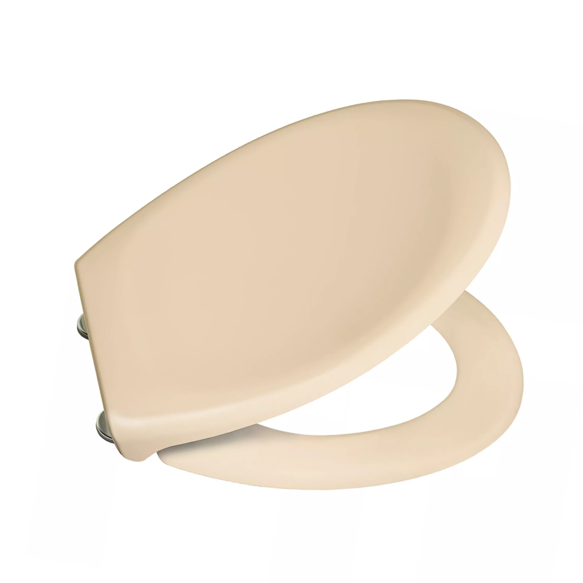 WC-Sitz 'Tulsa' mit Absenkautomatik beige Duroplast