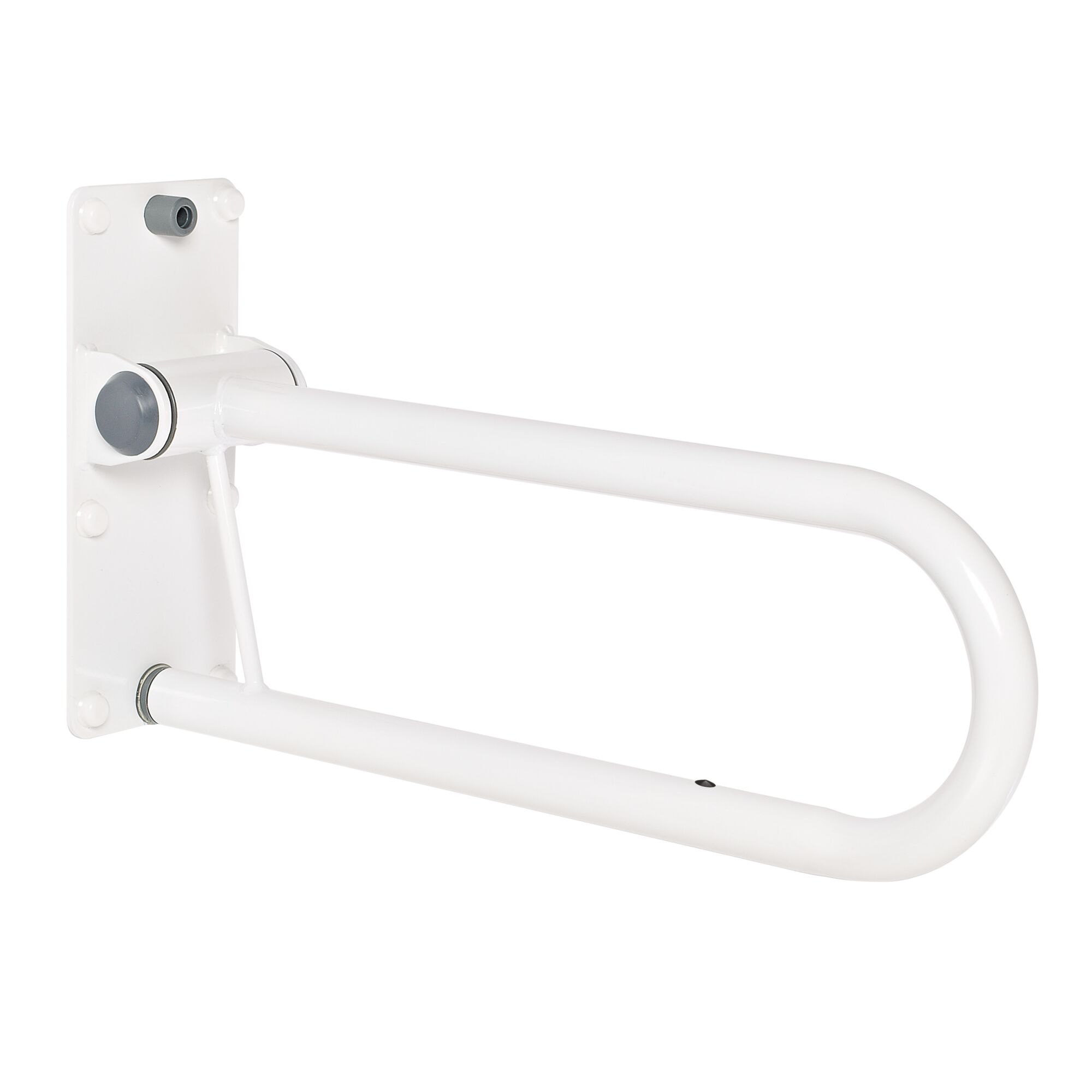 Klappbarer WC-Aufstehbügel, weiß