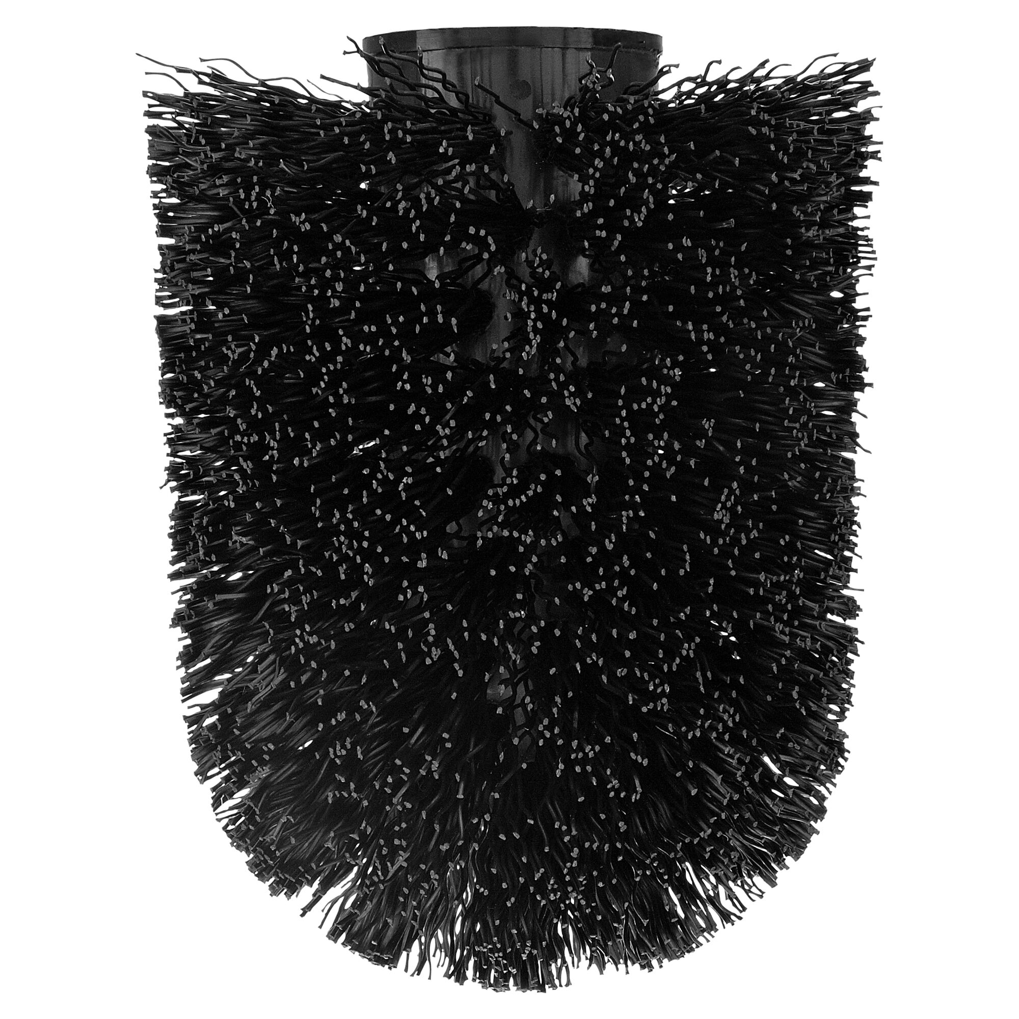 Schwarze Ersatzbürste für Toilettenbürste