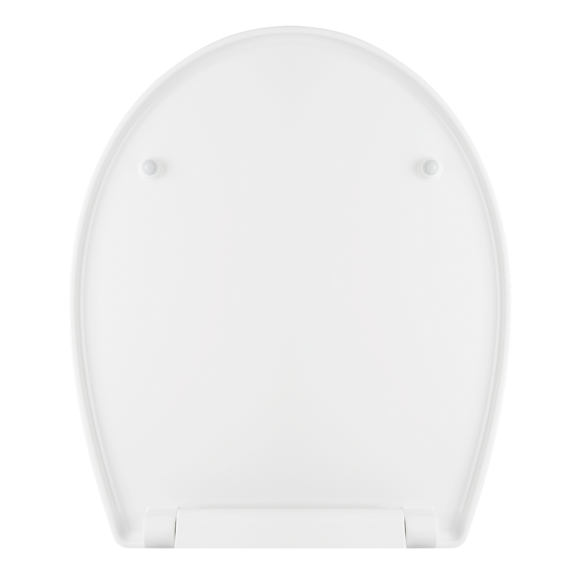 WC-Sitz 'Muscheln' mit Absenkautomatik, weiß-orange + product picture