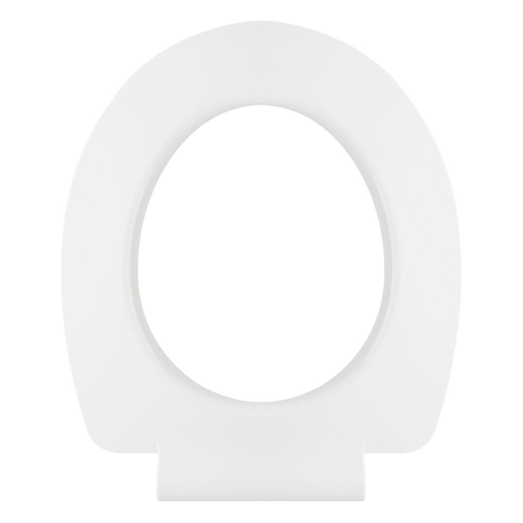 Weißer WC-Sitz