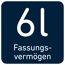 Symbol: 6l Fassungsvermögen