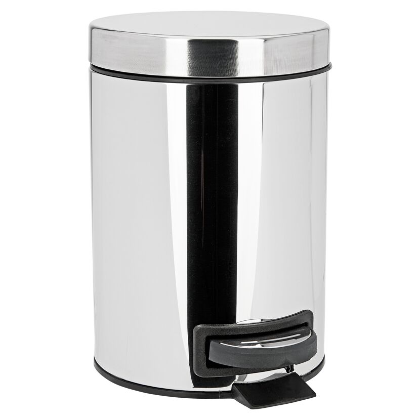 Kosmetikeimer Peter, 5 l, Edelstahl, silbern