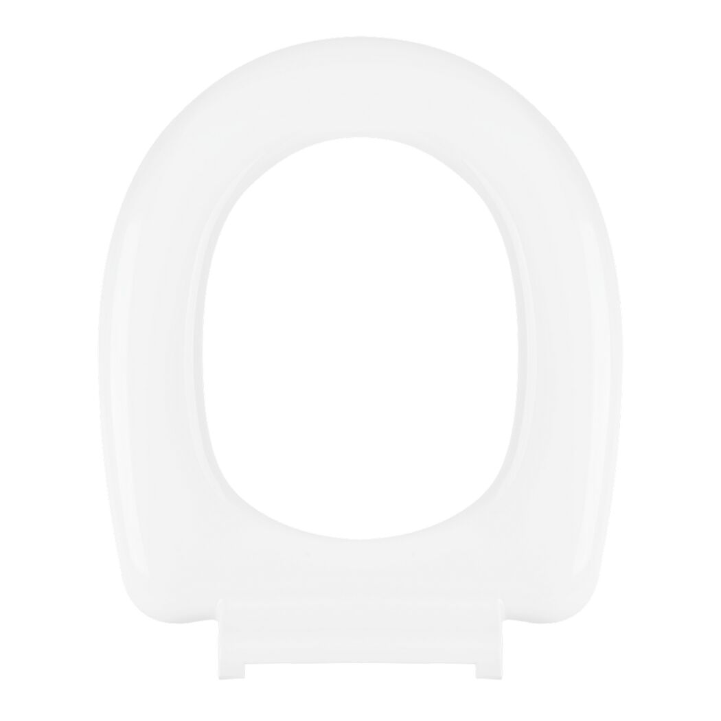 weißer WC-Sitz