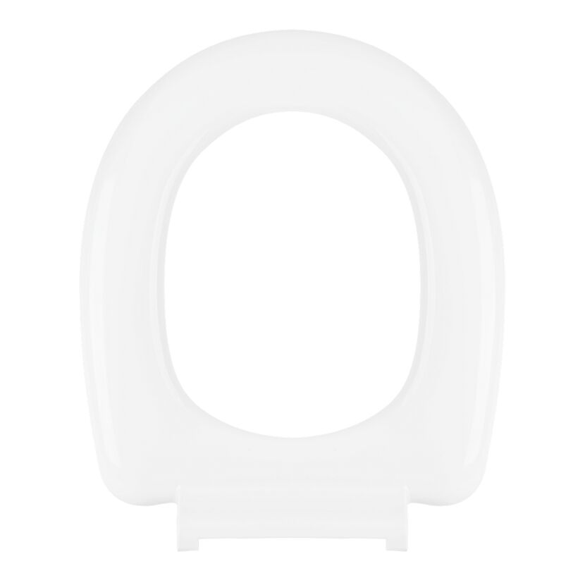 Weißer WC-Sitz