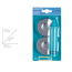 Vacuum-Loc® Adapter chromfarben Ø 6 cm, 2 Stück