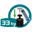 Vacuum-Loc® Adapter chromfarben Ø 6 cm, 2 Stück